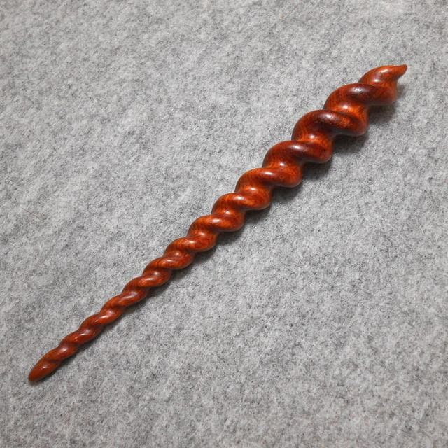 木彫りのかんざし（一本挿し）ネジネジタイプ　週末セール！！ imgrc0075082157.jpg