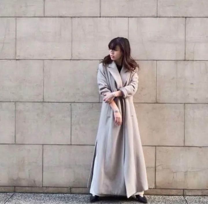 完売 【ETRE TOKYO】エトレトウキョウ スーパーロング チェスター