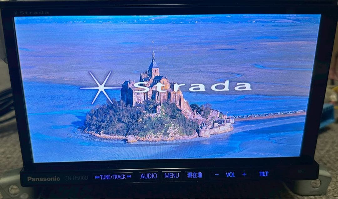 カーナビ CN-H500D PANASONIC S/NO:504478B01 パナソニック ストラーダ CN-H500D HDDナビ 地デジ DVD CD SD