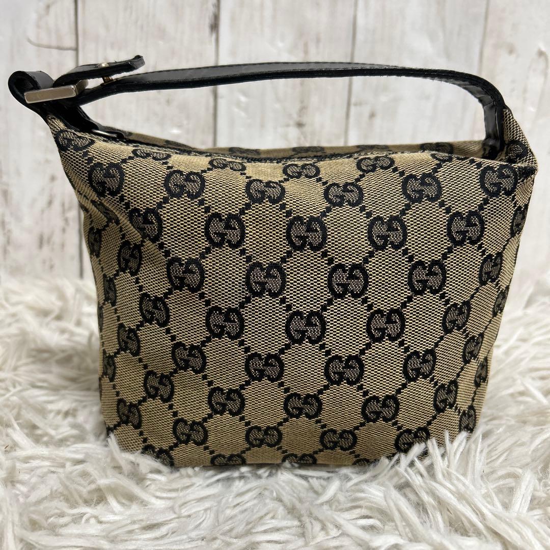 GUCCI アクセサリーポーチ　GGキャンバス ポーチ ハンドバッグ レザー 楽天市場】【バッグ】GUCCI グッチ GGキャンバス アクセサリーポーチ