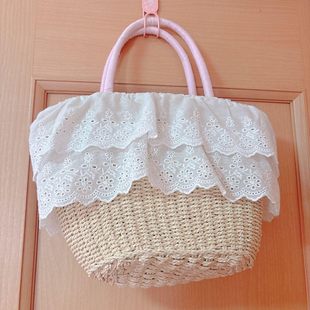 axes kawaii ストロベリーかごバッグ