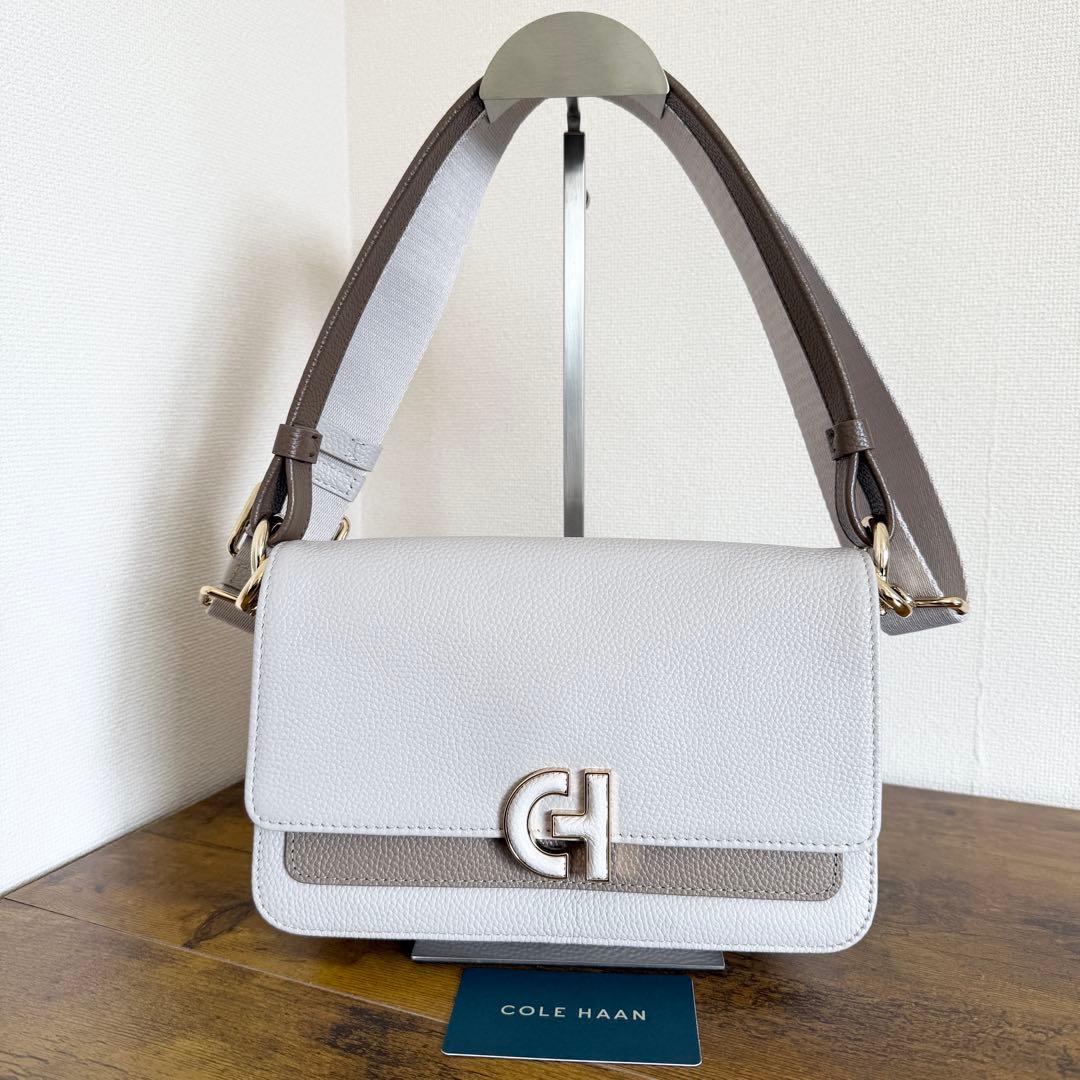 美品　コールハーン ミニショルダー　バッグ　2WAY レザー ハンドバッグ コール ハーン COLE HAAN ミニ ショルダー バッグ womens