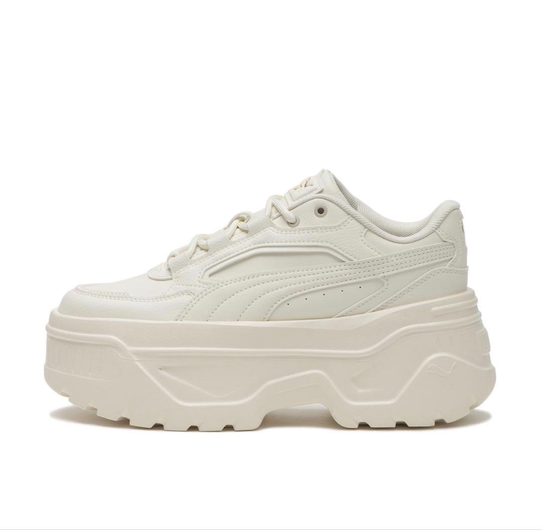 【PUMA】 プーマ KARMEN X-TRA (IVORY 22.5cm)