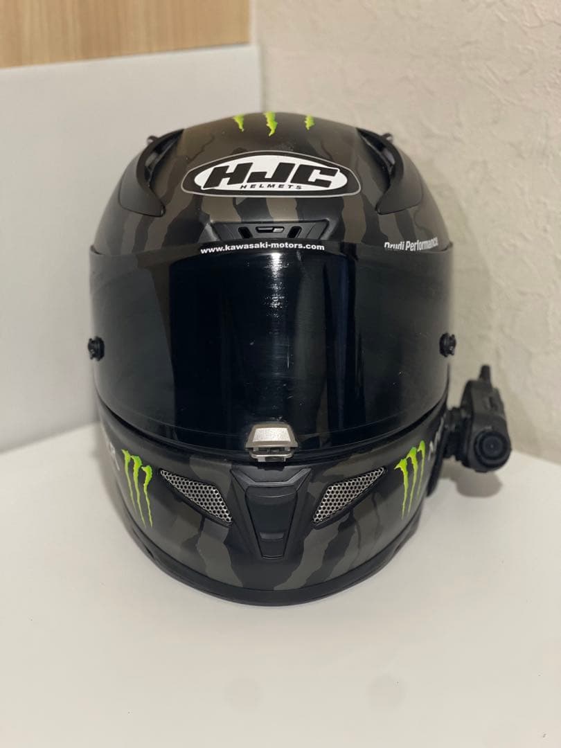 HJC】モンスターエナジー ヘルメット 【SENA】10C PRO付き - メルカリ