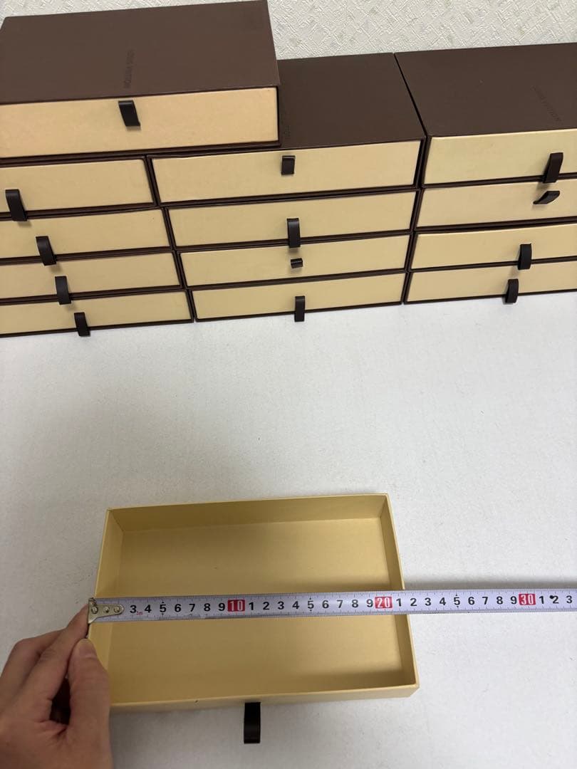 超、超大量VUITTON 空箱33箱 ギフトボックス セット ブラウン ベージュ