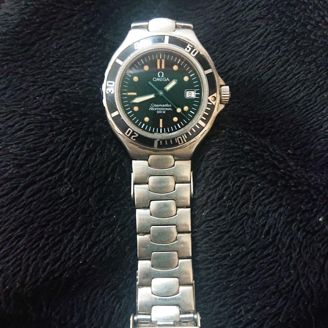 オメガ シーマスター プロフェッショナル200 ジャンク品 - 時計価格