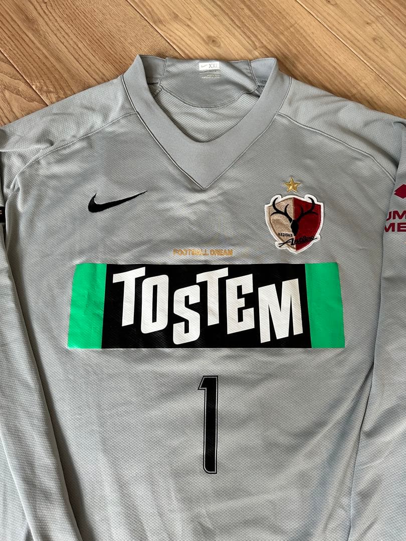 2009 NIKEユニフォーム 鹿島アントラーズ　選手支給ユニフォーム小澤英明