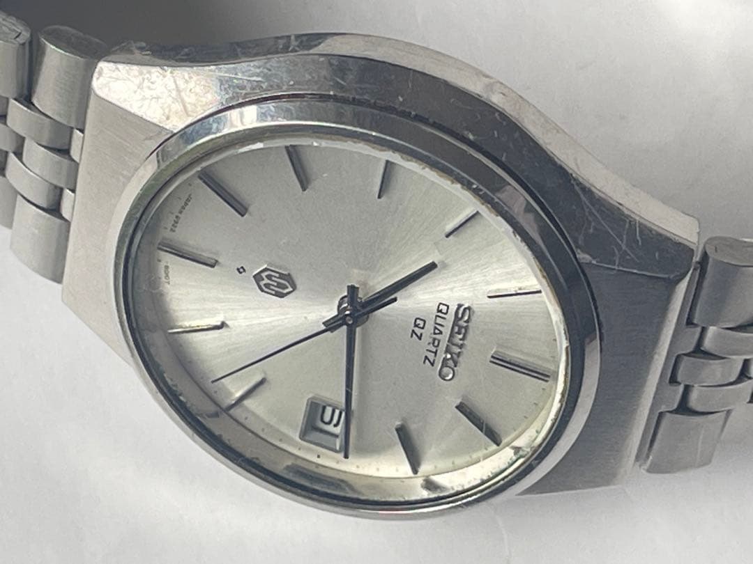 SEIKO QZ 0922-8010-G 1975ヴィンテージメンズクォーツ - メルカリ