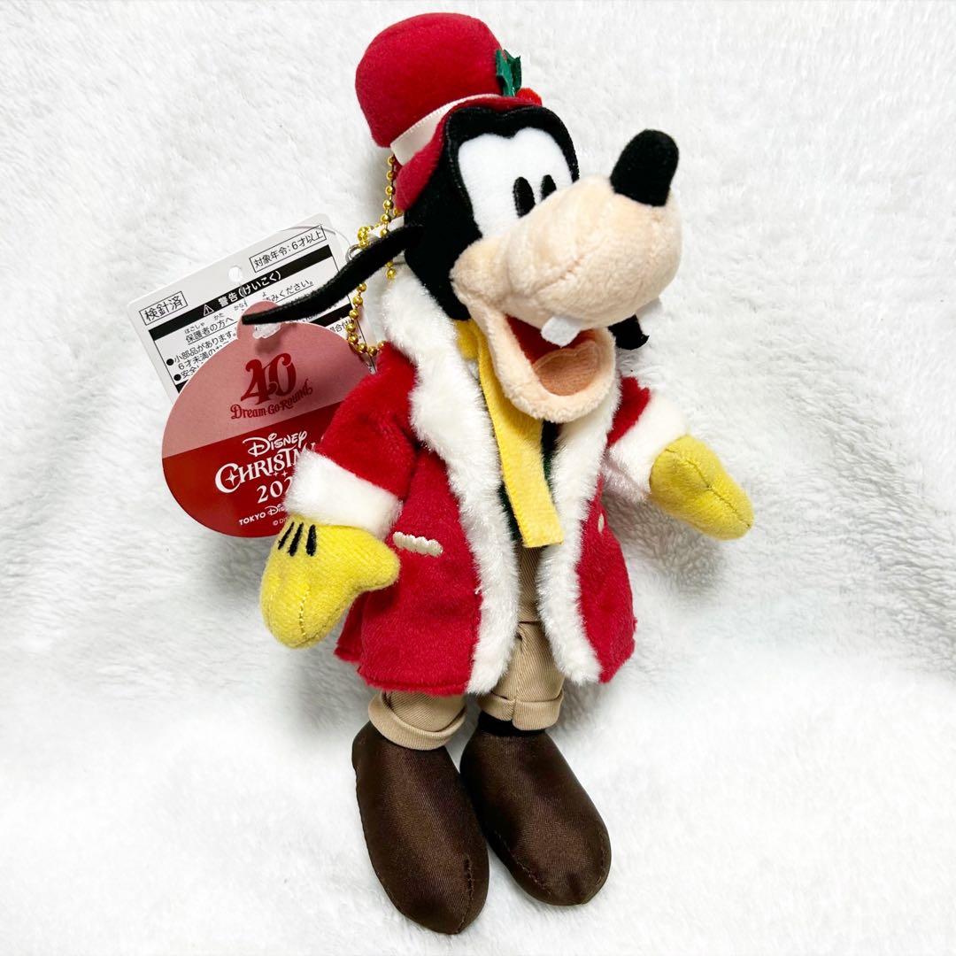 東京ディズニーリゾート 2023 クリスマス グーフィー ぬいぐるみバッジ