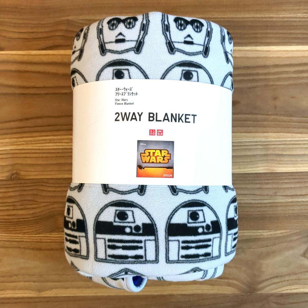 新品 スターウォーズ ブランケット ユニクロ C-3PO R2-D2 - メルカリ
