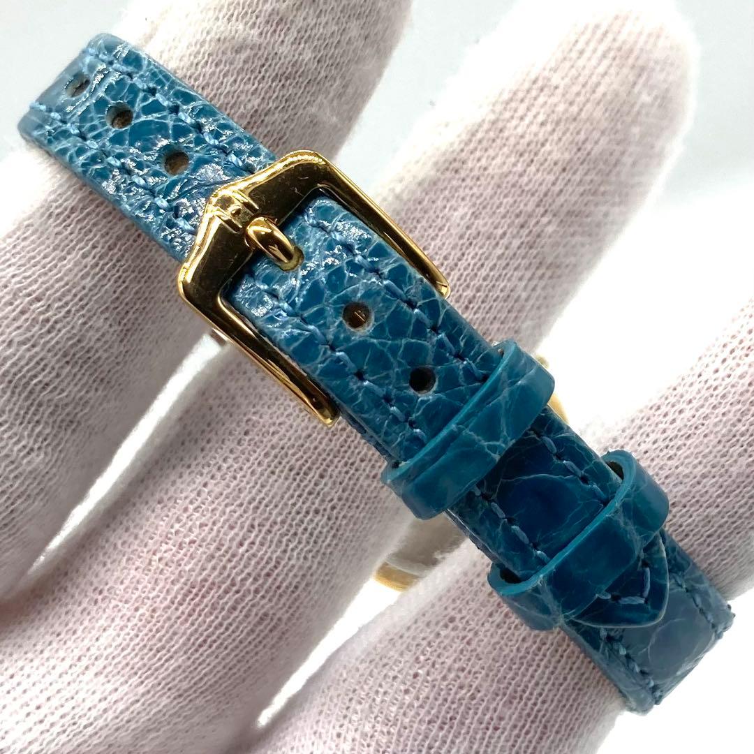 稼動】 ハミルトン 腕時計 8208 クオーツ ホワイト文字盤 レディース