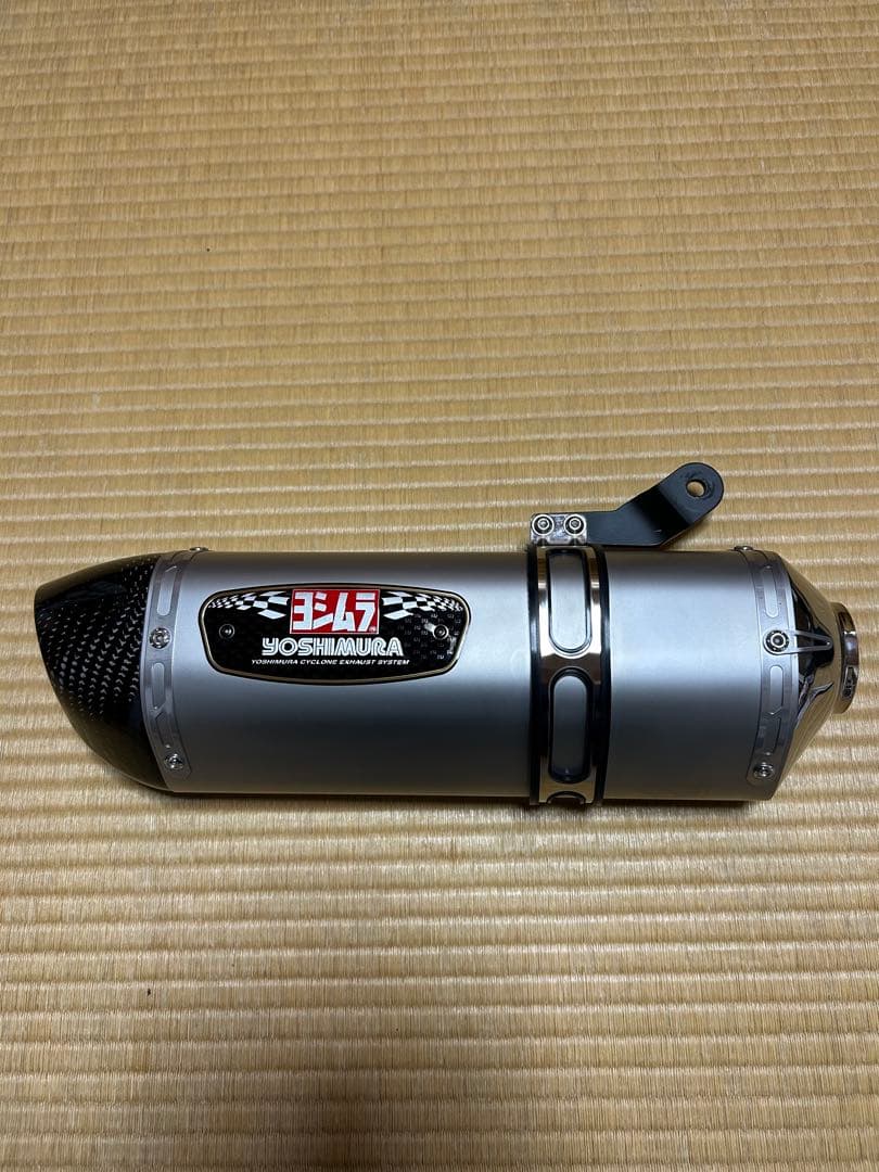ジクサー250/Vストローム250SX用ヨシムラ　機械曲R-77Sサイクロン Webike | YOSHIMURA ヨシムラ 機械曲R-77Sサイクロン カーボンエンド