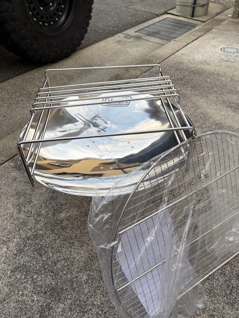 コールマンColemanファイヤーディスク45社外五徳セット 楽天市場】コールマン ファイアーディスク ソロ 対応 網 嵩上げ金具