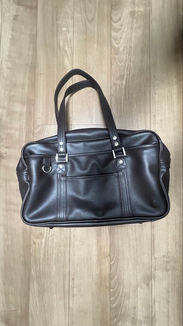 EASTBOY(イーストボーイ）合皮スクバ ブラウン×ブラウン イーストボーイ EAST BOY スクール バッグ スクバ トートバッグ