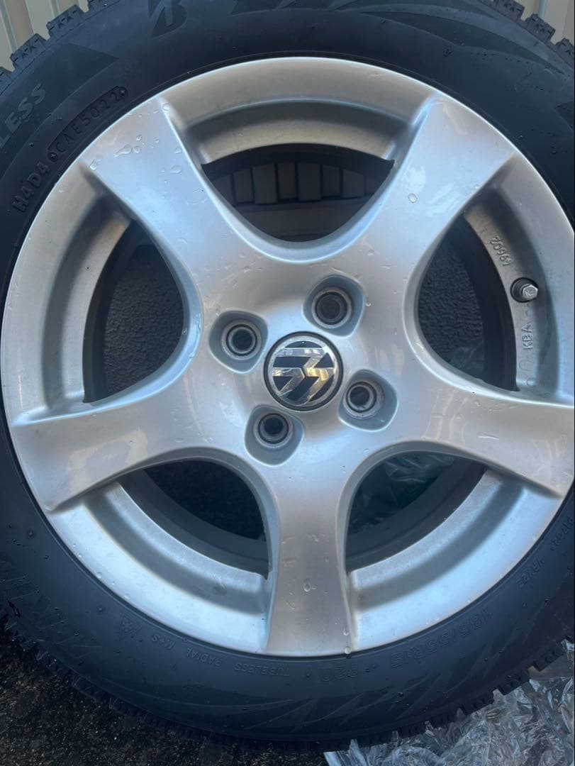 blizzak vrx2 23年製 BS VRX2 185/55R15 82Q u0026 VW UP ホイール 185