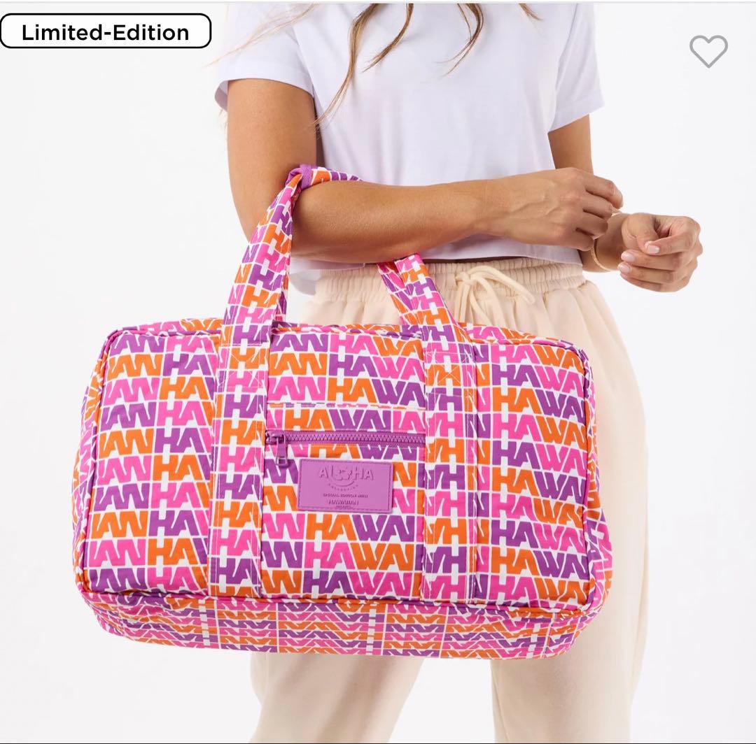 アロハコレクション×ハワイアン航空コラボ ボストンバッグ