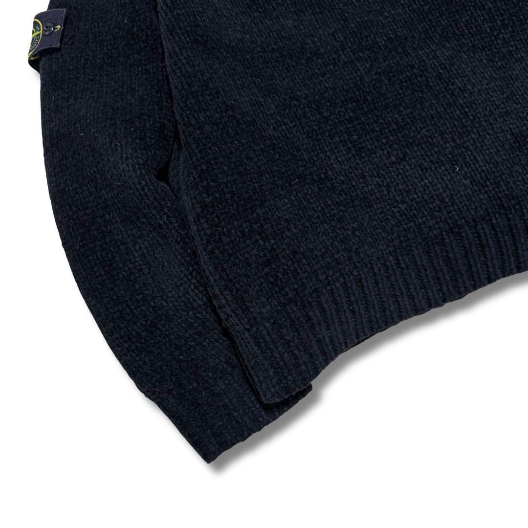 STONE ISLAND ストーンアイランド プレジデントニット S 黒