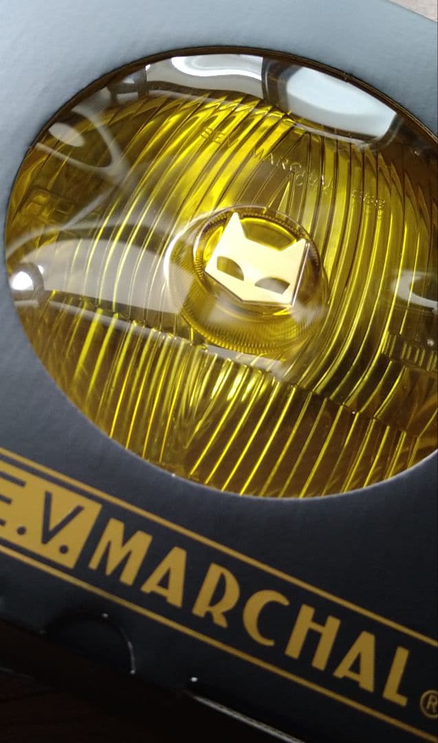 マーシャル　889ドライビングヘッドランプユニット　イエロー　汎用 楽天市場】【即納】 マーシャル MARCHAL ヘッドライトユニット 889