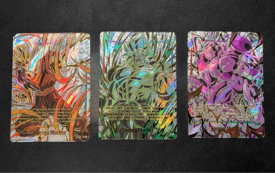 エナジーマーカー ベジット フリーザ ブロリー 3枚 チャンピオンシップ CS エナジーマーカー ベジット フリーザ ブロリー チャンピオンシップ