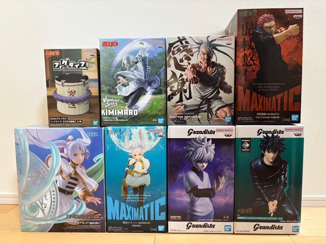 アニメフィギュア８体セット まとめ売り 呪術廻戦 フィギュア8体セット - メルカリ