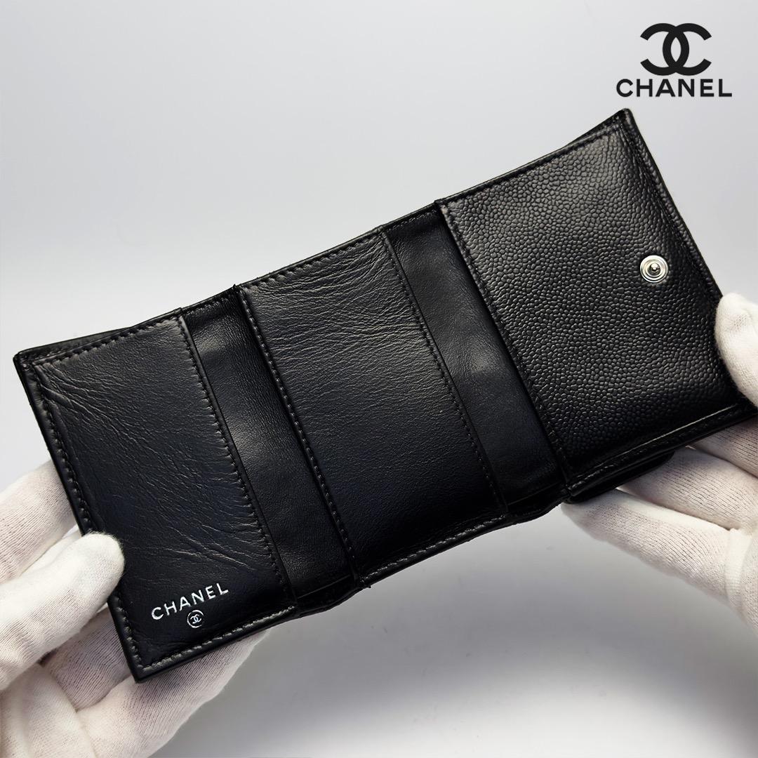 正規品 シャネル クラシック マトラッセ シルバー金具 フラップ 三