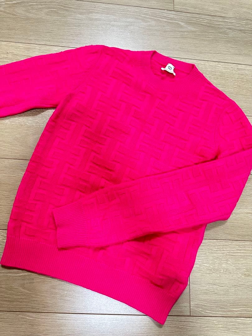 HERMÈS ピンク ニットセーター ピンク系 HERMES(エルメス) ニット・セーター(レディース) - ブランド