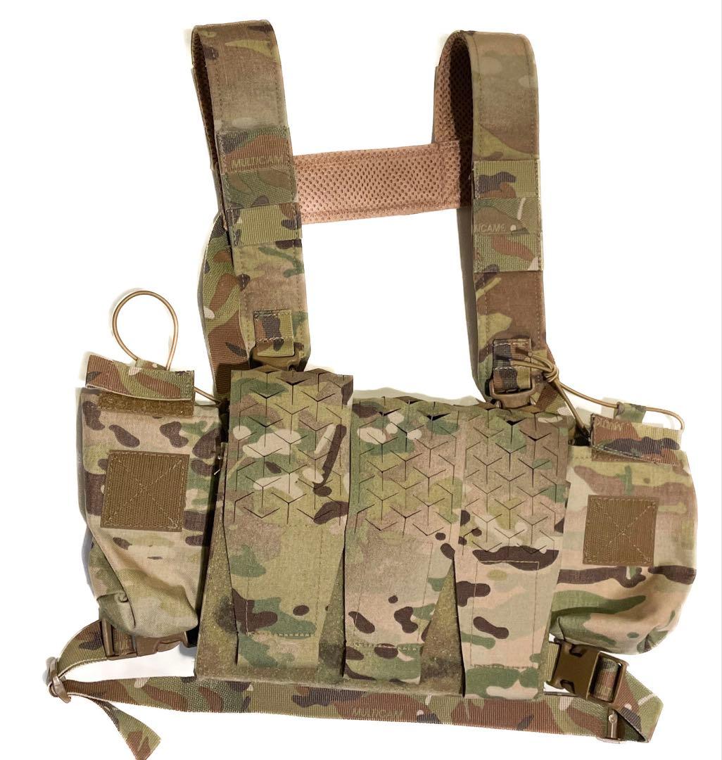 【最終値下げ】チェストリグ（JÄGER ASCR）＋pangolin flap JÄGER CRAFT DESIGN ASCR & Insert System Extension Flap - Chest Rig