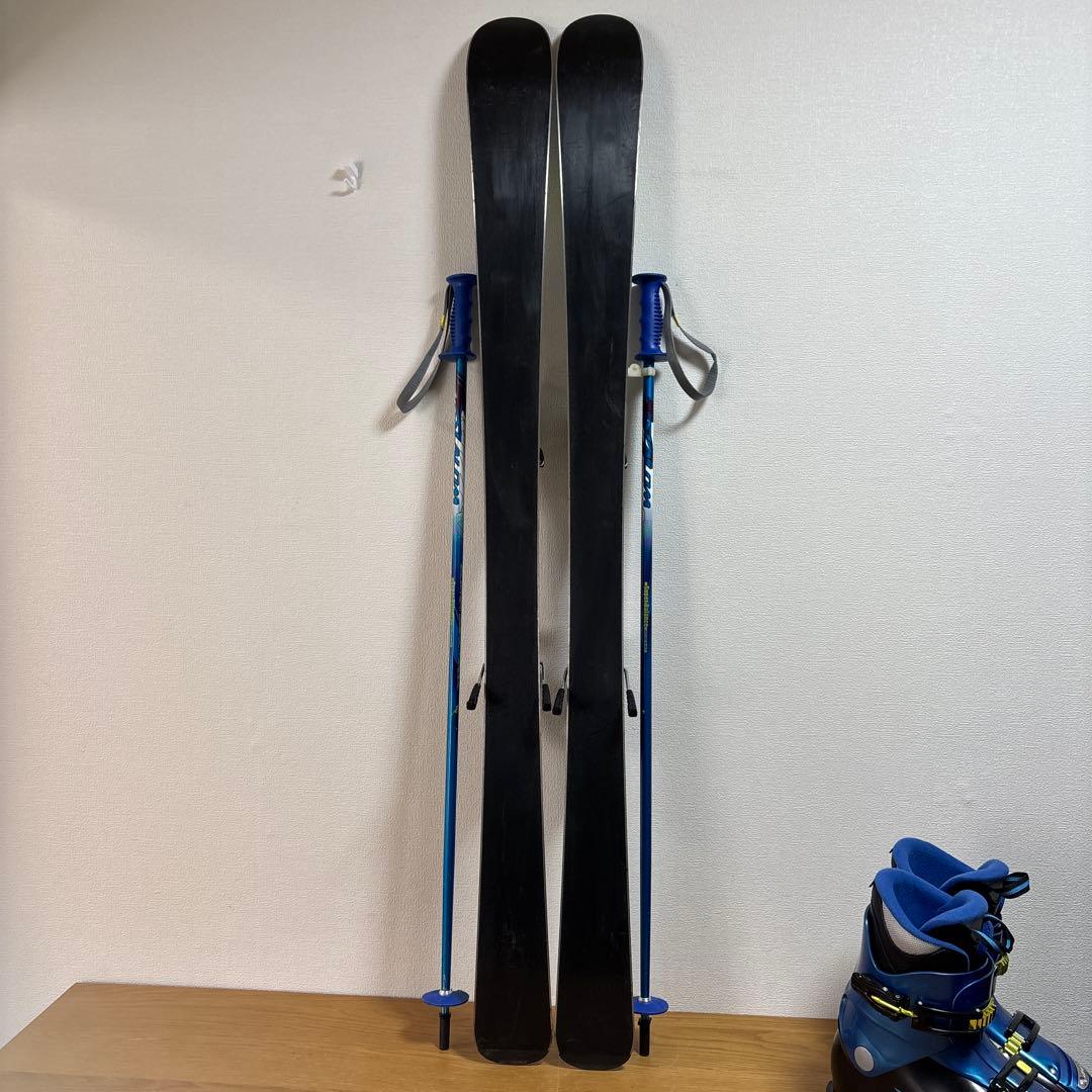 ジュニアストック付スキーセット elan 130cm hart 25cm - メルカリ
