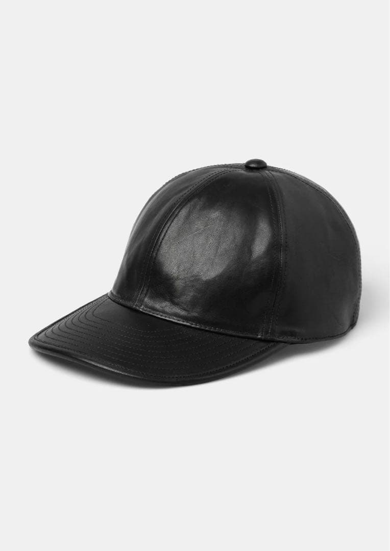 美品　UNNAMED HEADWEAR LEATHER CAP レザーキャップ UNNAMED HEADWEAR 【LEATHER CAP】レザーキャップ 本革 栃木レザー 帽子