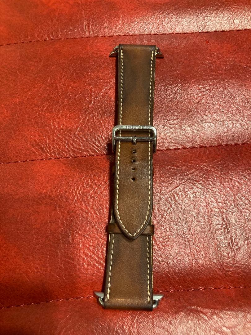 エルメス　Apple Watch 42mm 44mm用　ディプロイアントバックル 即決 美品 Apple watch HERMES エルメス Dバックル シンプルトゥール