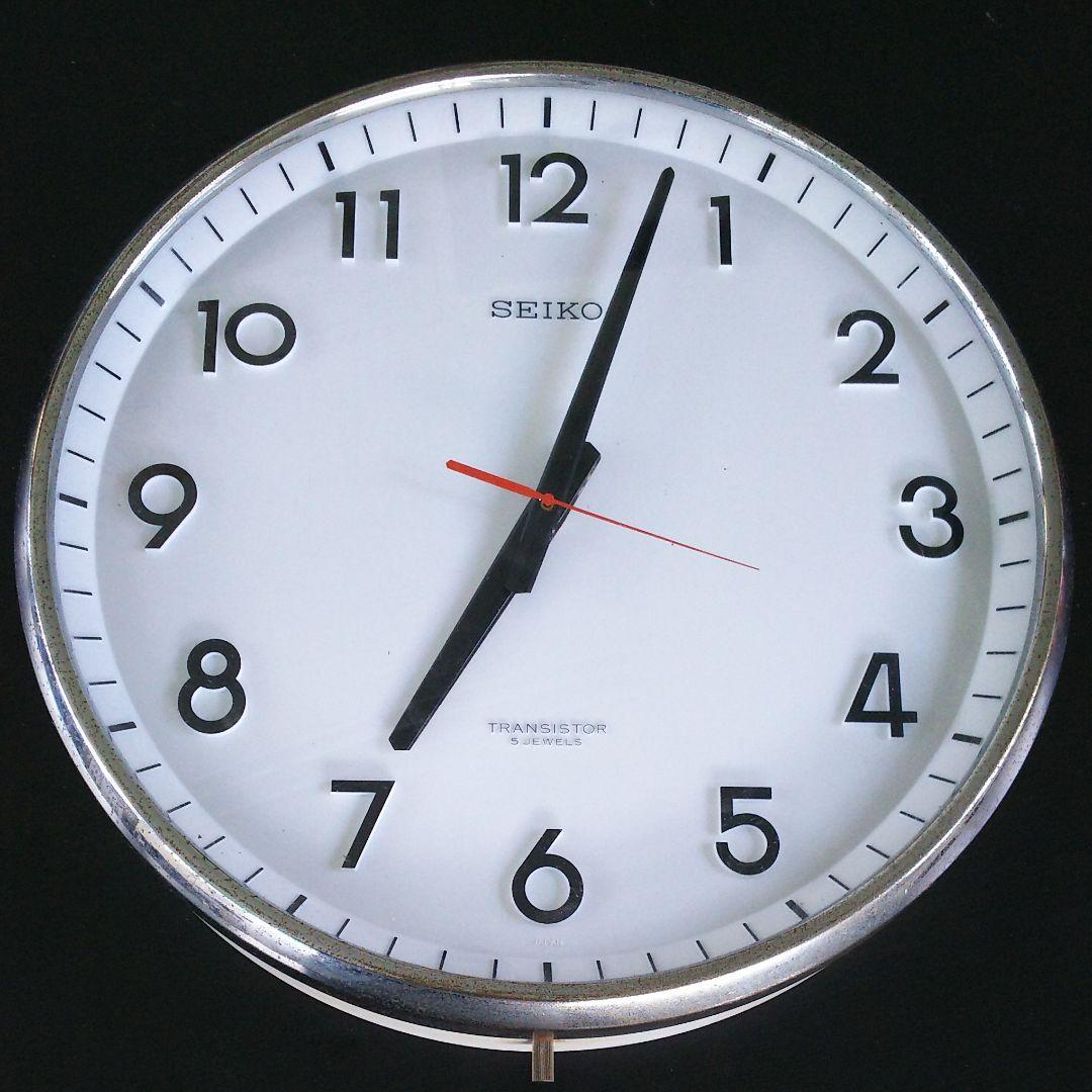 値下げ ) セイコー SEIKO トランジスタークロック 掛時計 ジャンク品