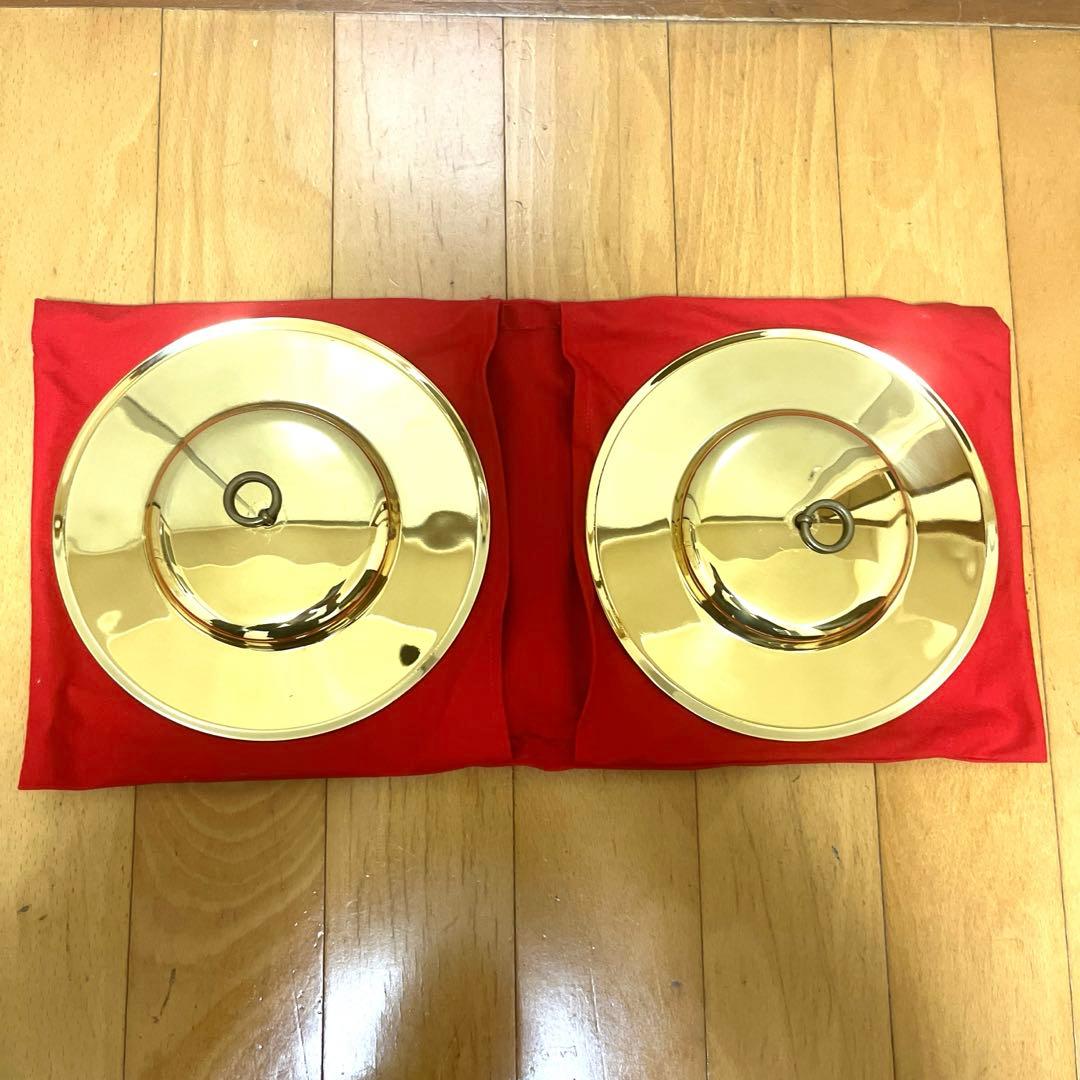 ジャンガラ 7寸　（直径21センチ）　音大工　チャッパ　大きいサイズ 手拍子6寸(直径18cm) 重目 ちゃっぱ・チャッパ・手平金・和楽器・和