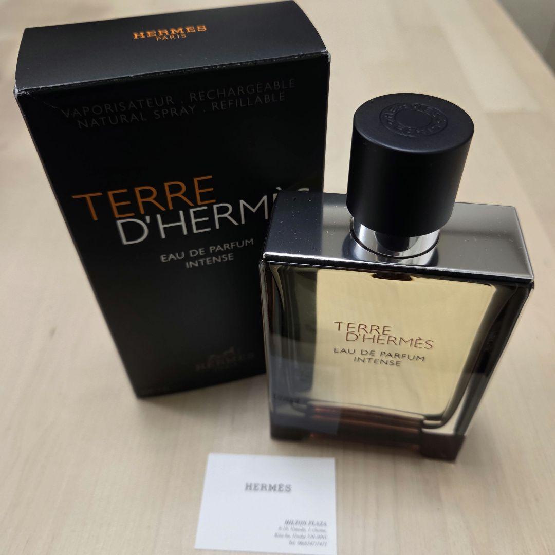 香水(男性用) TERRE D'HERMES Eau de Parfum Intense Terre d'Hermès Eau de parfum intense - 3.38 fl.oz | Hermès USA