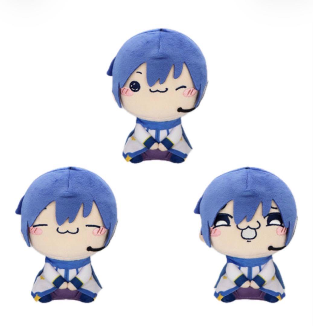 KAITO もちぴこぬいぐるみーKAITOー　3種セット① 初音ミクシリーズ KAITO もちぴこぬいぐるみ 3種セット - メルカリ