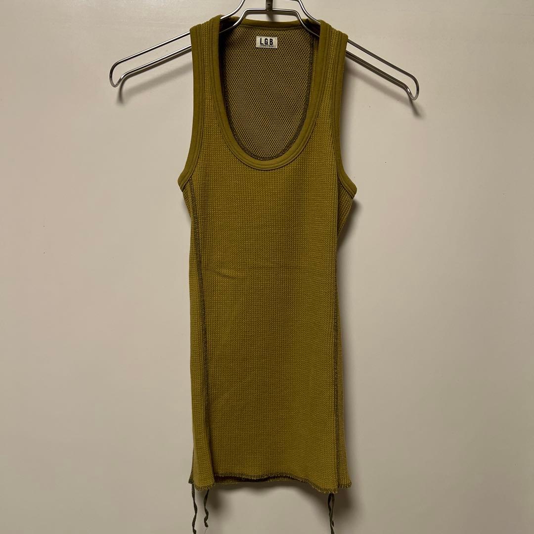 LGB ルグランブルー　初期　タンクトップ　ワッフル LUXSTYLE（ラグスタイル） タンクトップ ワッフルタンクトップ メンズ