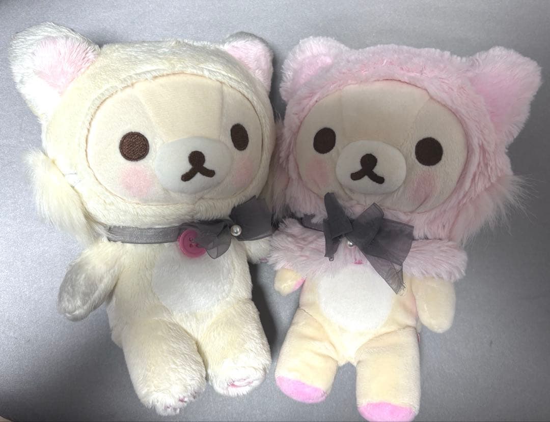 コリラックマ　キャットぬいぐるみ　サンエックス Amazon.co.jp: リラックマ コリラックマキャット ぶらさげぬいぐるみ