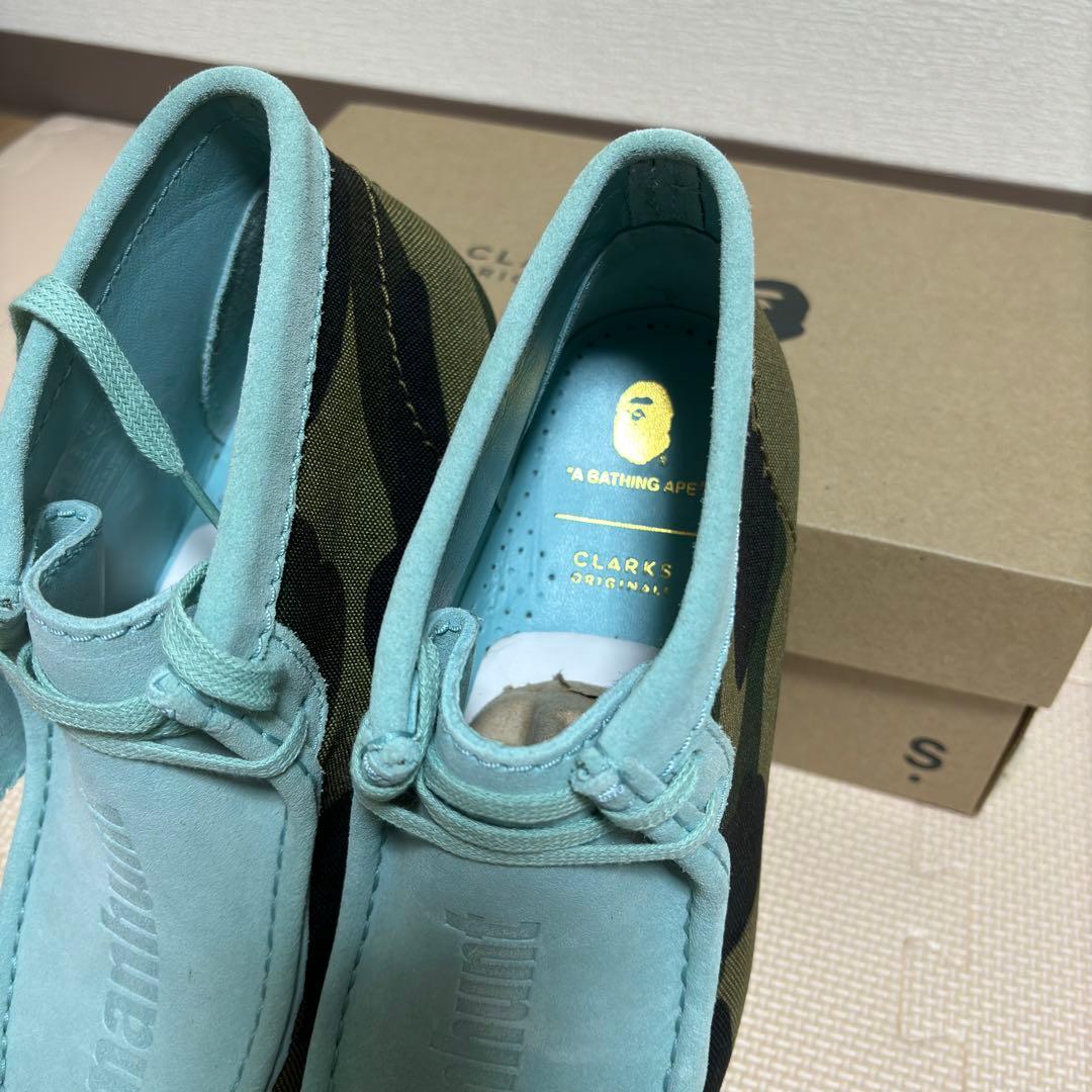 CLARKS×BAPE WALLABEE BOOTS 27.0cm