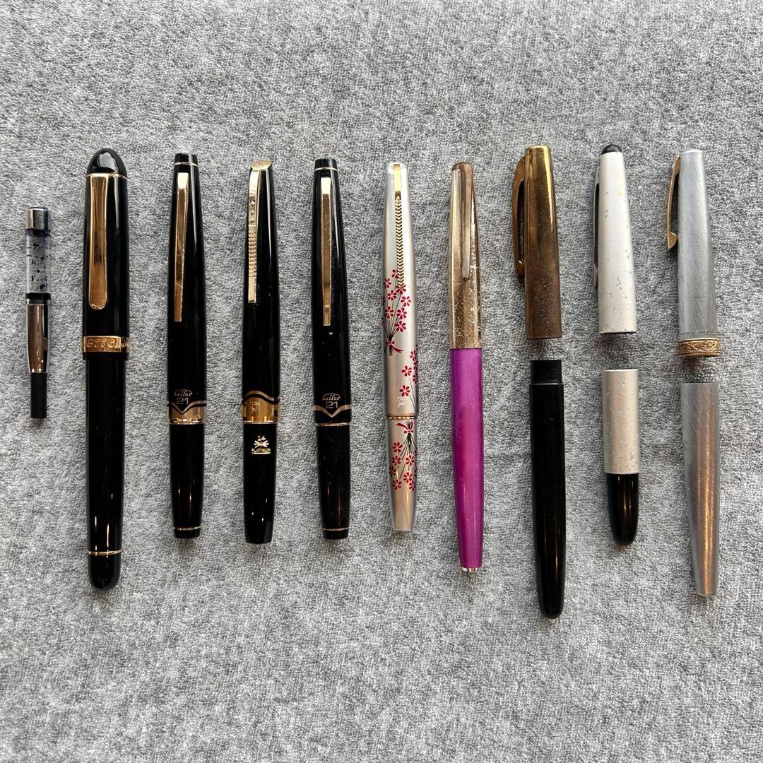 ジャンク品】 万年筆 まとめ │ ニブ・インク無し - メルカリ