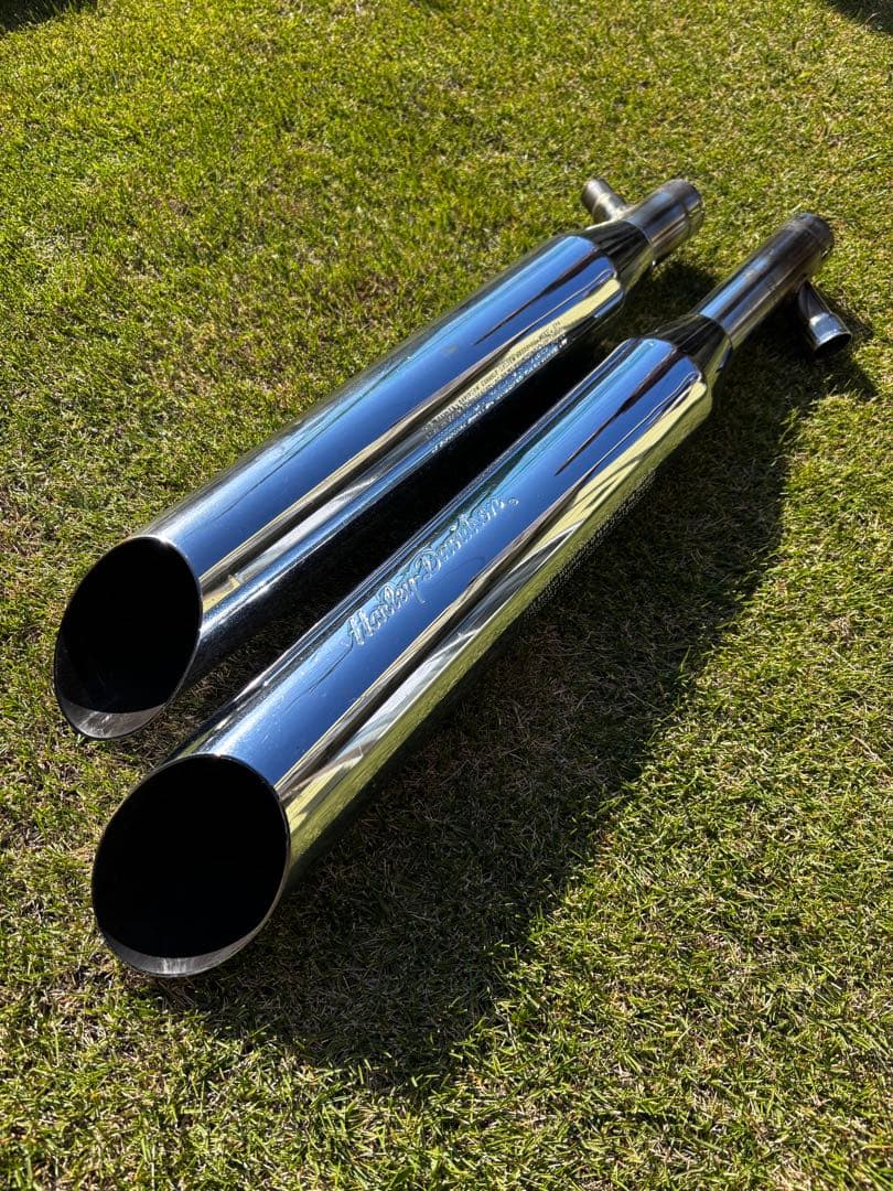 Harley Davidson FLSTF ファットボーイ　サイレンサー Harley-Davidson Custom Front Fender 