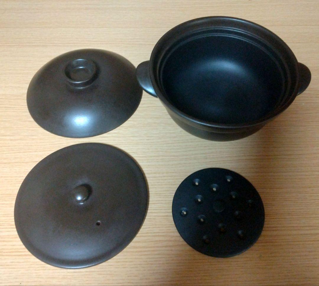 磁性鍋（電子レンジ専用鍋）Mサイズ　美品　電磁波カット　遠赤外線 磁性鍋 両手鍋Mサイズ｜電磁波対策｜雑貨・日用品｜健康通販｜イマココ