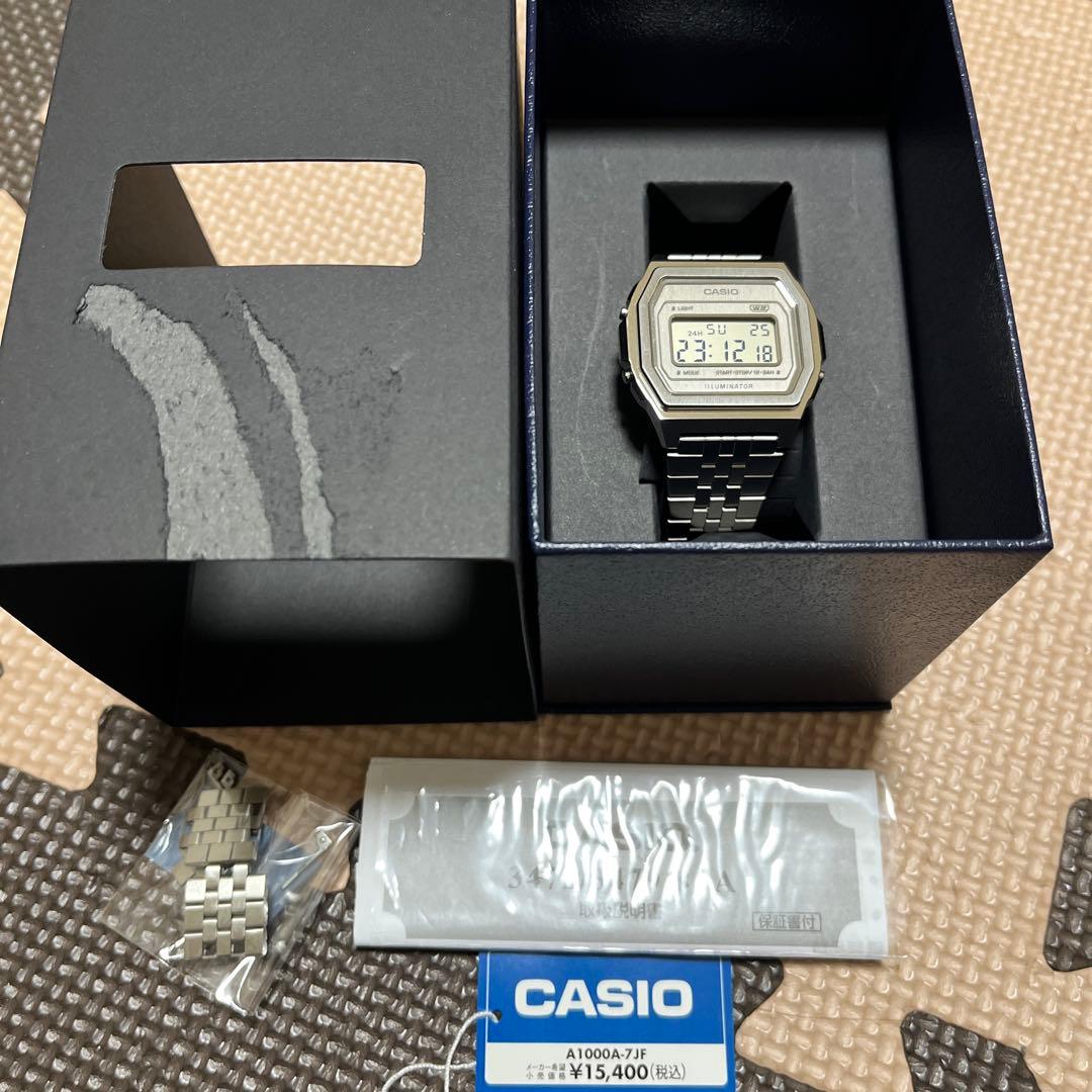 新品未使用 A1000A-7JF フルメタル レトロ調 CASIO 新品未使用 A1000A-7JF フルメタル レトロ調 CASIO - メルカリ
