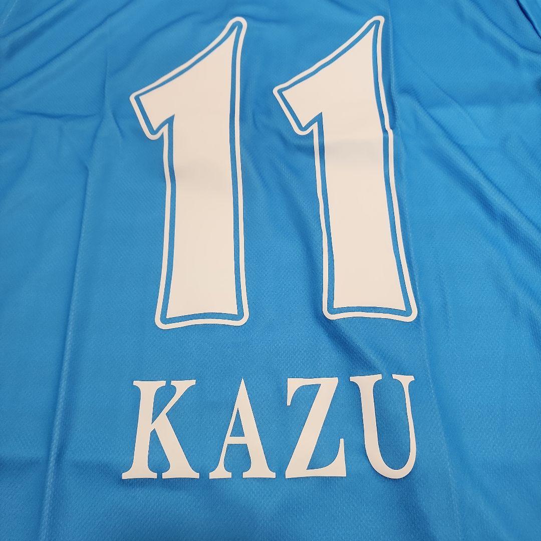 07-08 横浜FC ユニフォーム カズ 三浦知良 新品タグ&特典キーホルダー