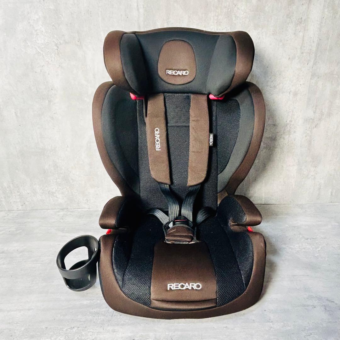 美品 RECARO レカロ J1 スマイル ジュニアシート ブラウン - メルカリ