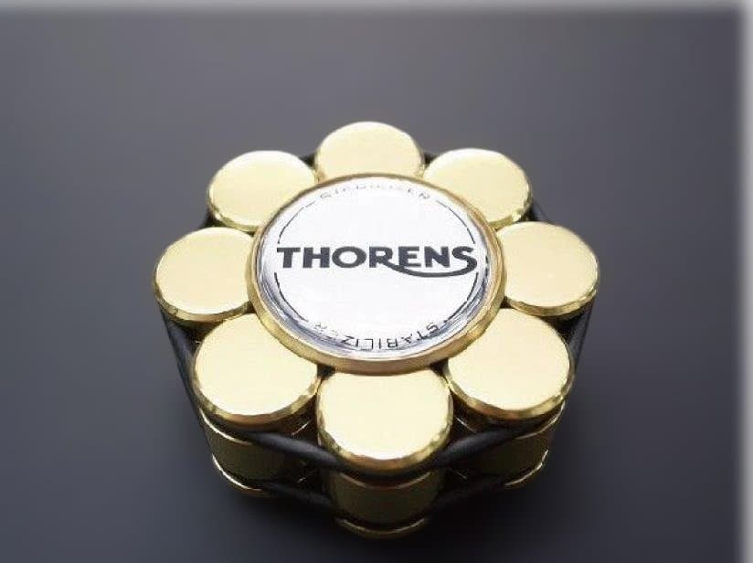 【新品・未使用】THORENS/トーレンス　スタビライザー　ゴールド トーレンス THORENS STABILIZER ディスクスタビライザー @38307 / 中古