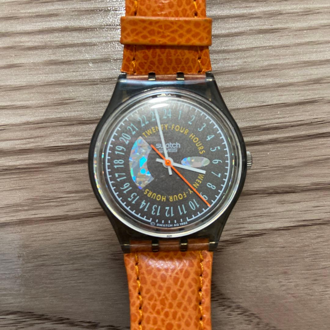 24時間表示] スウォッチ swatch 24h ROCKING - メルカリ