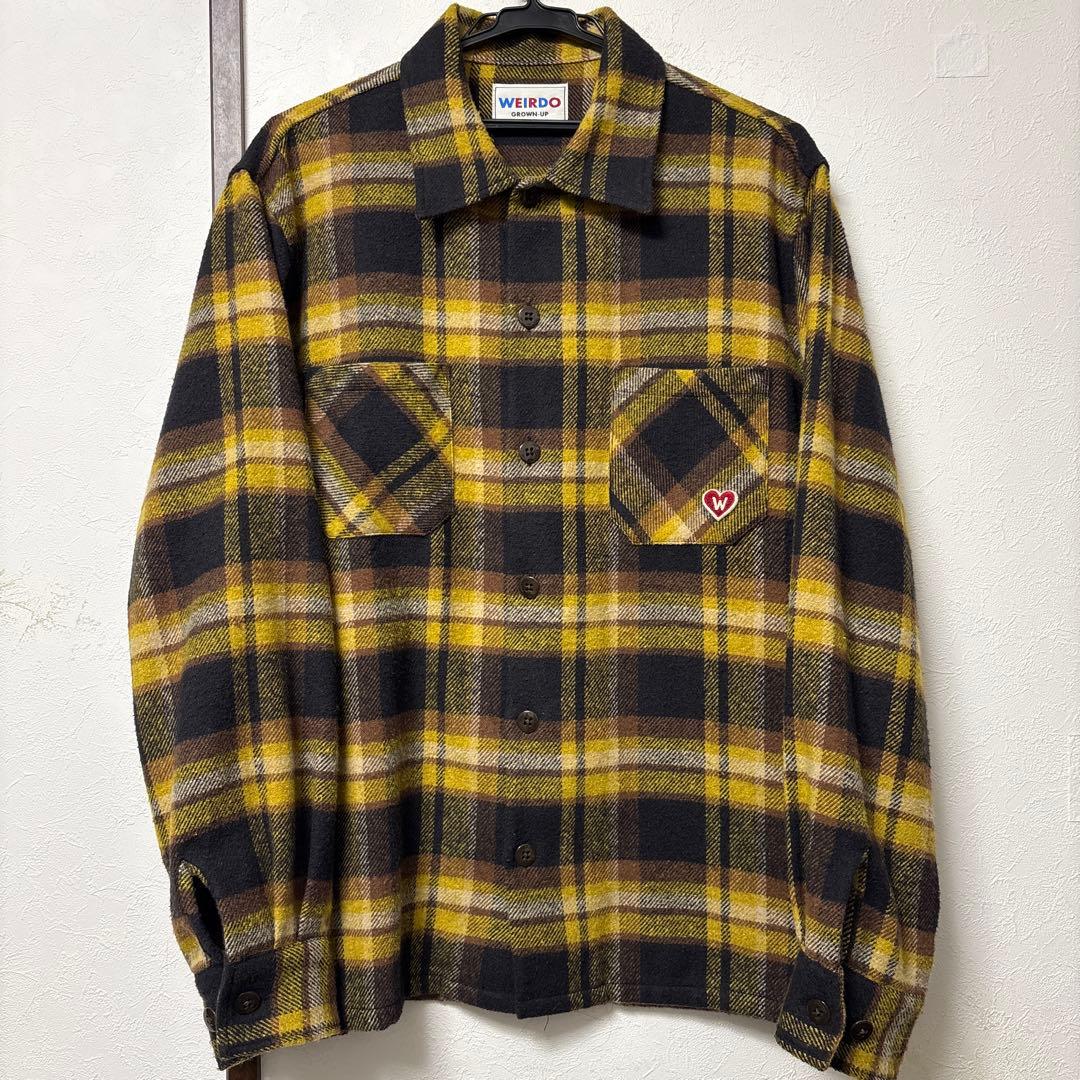 極上カラー & 良サイズ WEIRDO ヘビーネルシャツ 肩幅に悩む全ての方へ対応する純国産ヘビーネルシャツ！！ | CELLULOID