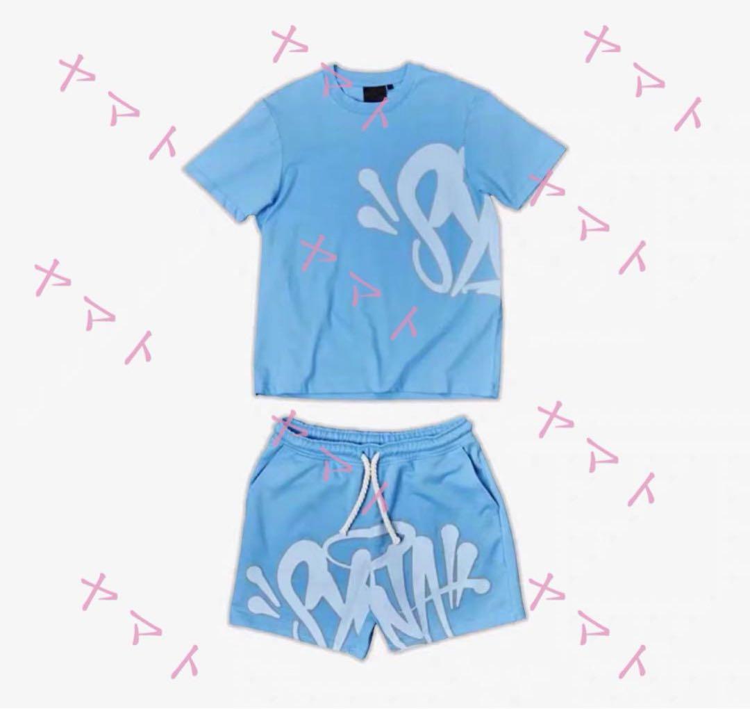 Syna world セットアップ M ブルー シナワールド - メルカリ