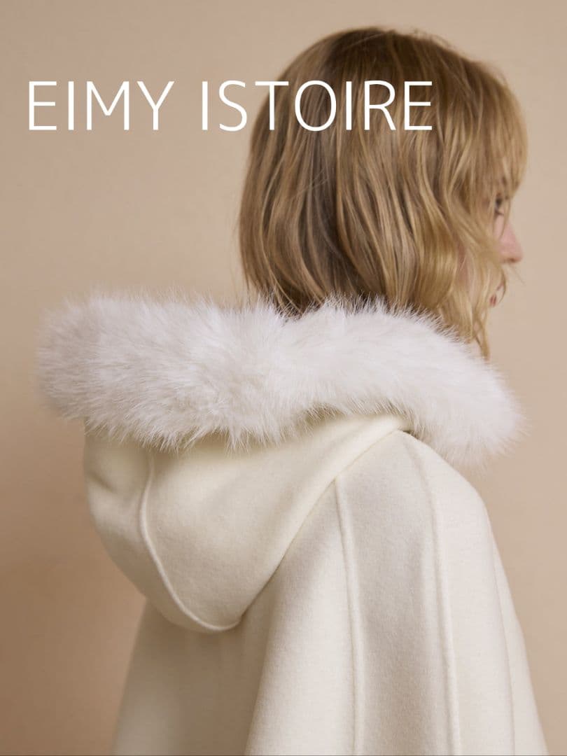 EIMY ISTOIRE ファーポケットマントコート - メルカリ