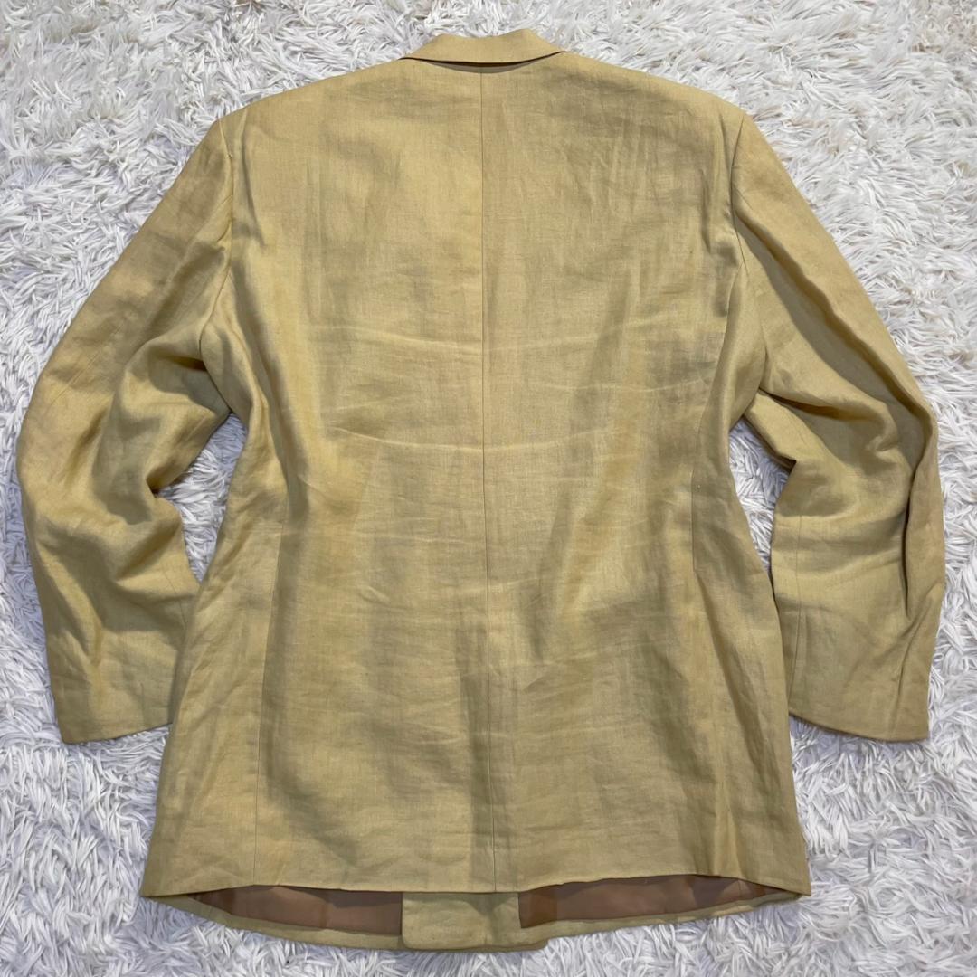 希少XL✨ディオール セットアップ ダブル お洒落スーツ CD リネン 菅田