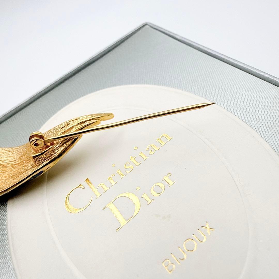 2924 保存箱付き✨Dior ブローチ CD ロゴ 希少 刻印 - メルカリ